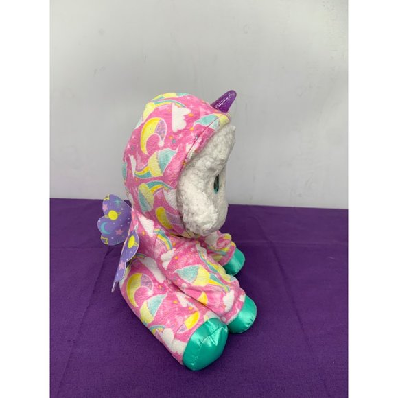 Habsro Sweet Jammiecorn Lamb Interactive Plush 10 Inch Stains Working - Picture 4 of 16